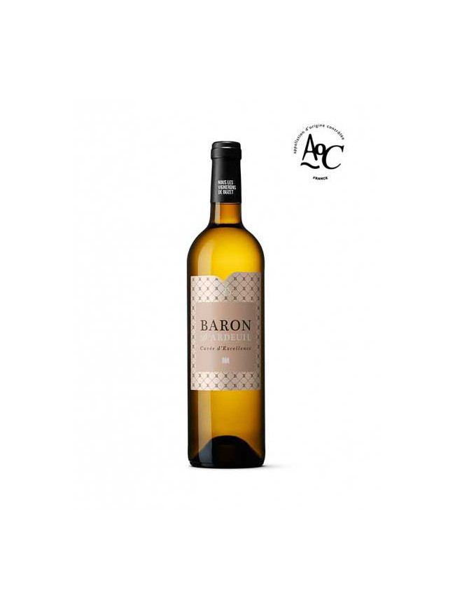 Le Baron d'Ardeuil est le vin blanc phare AOC Buzet des Vignerons de Buzet - 75cl