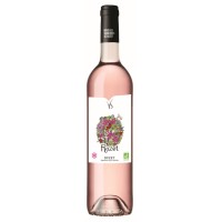 Rozet vin rosé sec labellisé bio AOC Buzet millésime 2024 bouteille 75cl