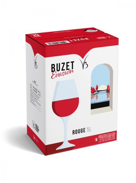 vin rouge AOC Buzet format 5L