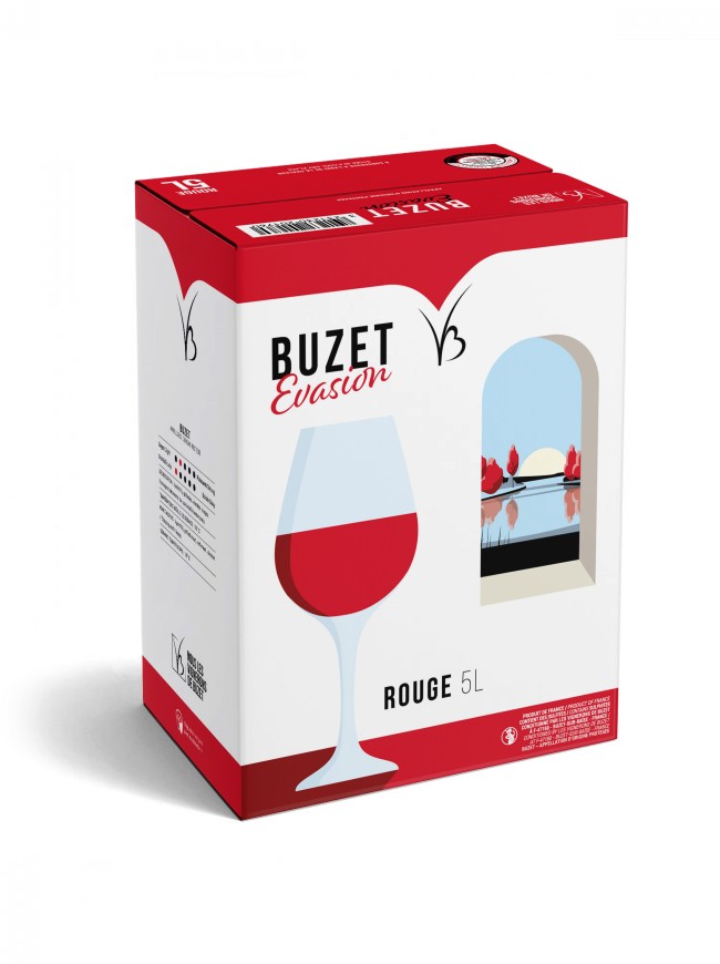 vin rouge AOC Buzet format 5L