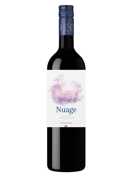 Nuage, le vin rouge léger à seulement 10,5° – bouteille 75 cl