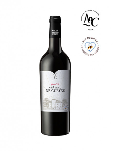 Château de Gueyze vin rouge AOC Buzet 2016, certifié Beefriendly